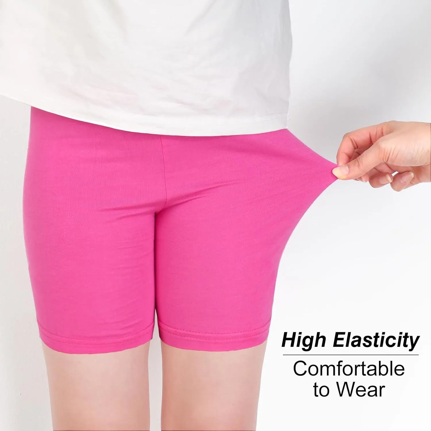 12 Pack Pastel Girls Dance Shorts for Toddlers, Biker Style Under Dress, Suited for Cartwheels, Gymnastics and Yoga