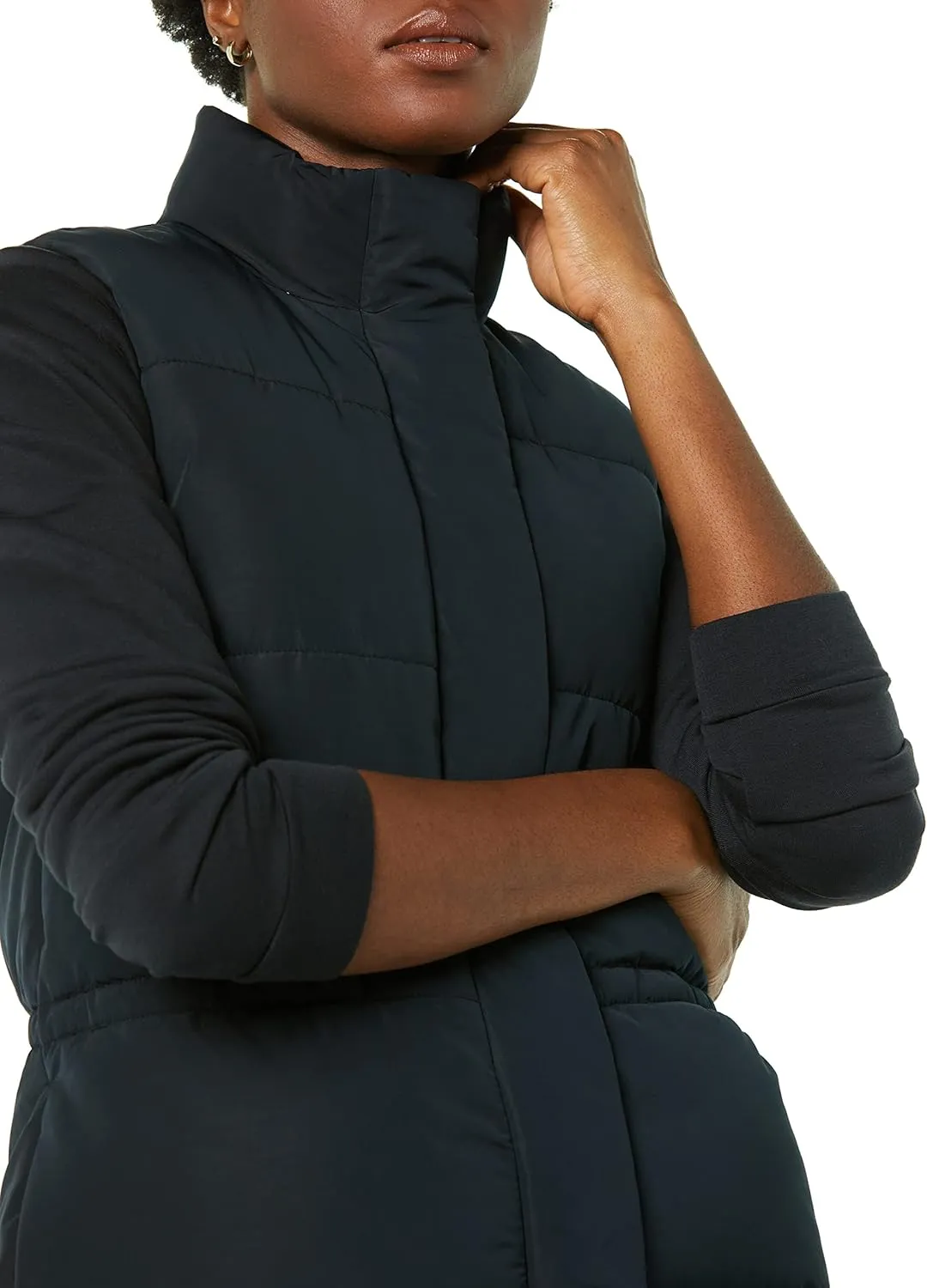 Amazon Aware Women's Relaxed-Fit Water Repellent Recycled Polyester Puffer Vest (Available in Plus Size) (Previously