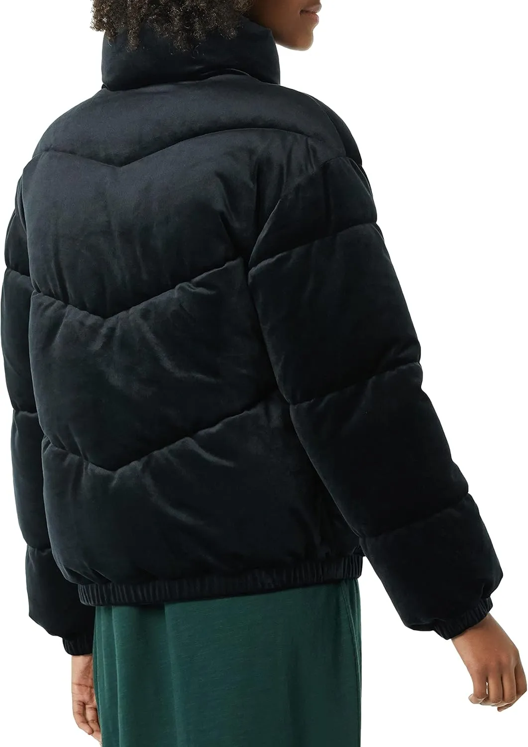 Amazon Essentials Women's Relaxed-Fit Mock-Neck Short Puffer Jacket (Available in Plus Size) (Previously Daily Ritual)