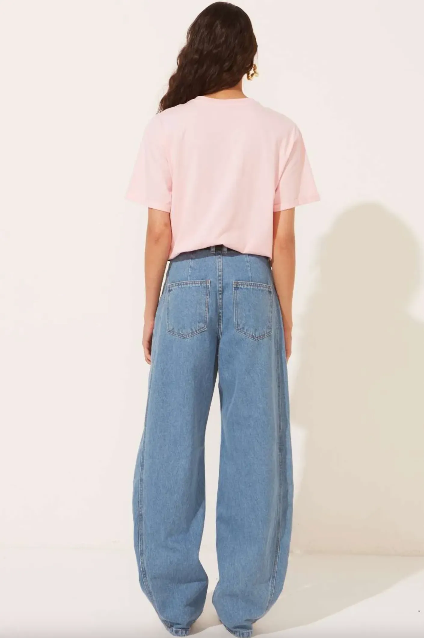 Balloon Denim Pants
