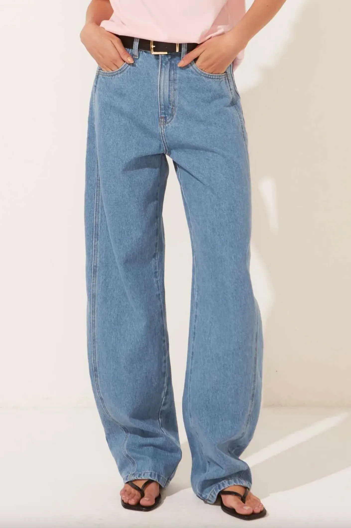 Balloon Denim Pants