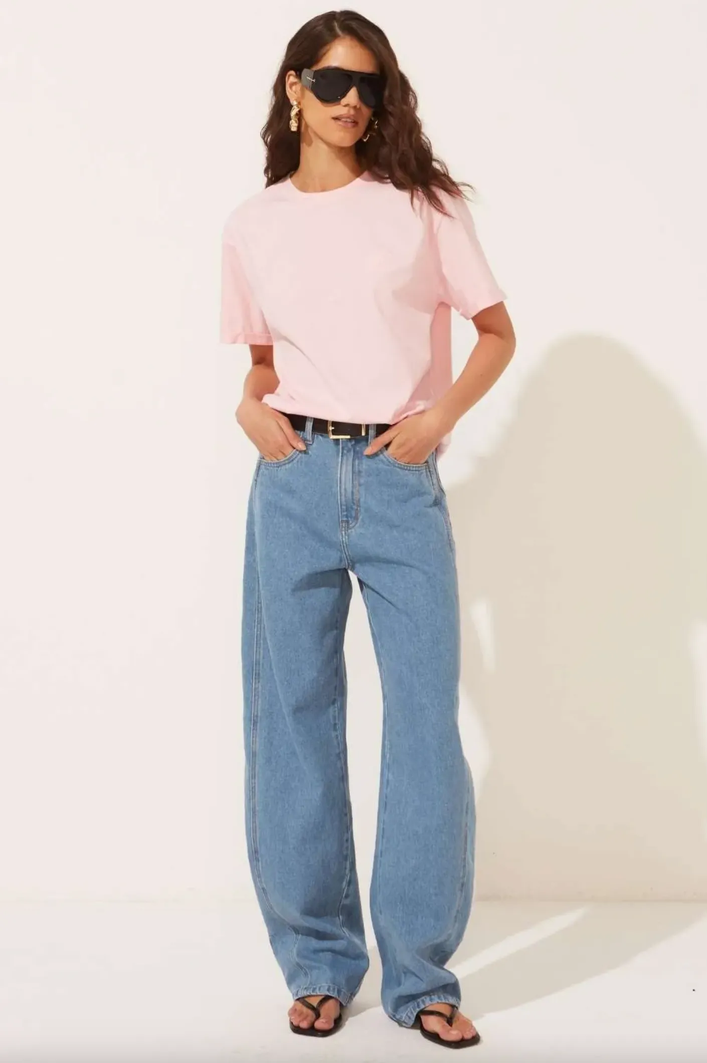 Balloon Denim Pants