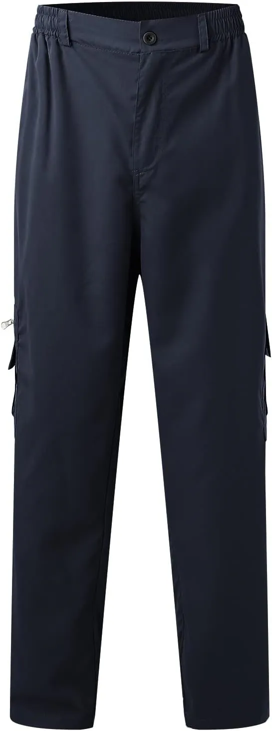 Cargo Pants for Men Big and Tall, Athletic Workout Trouser Casual Cargo Pants Fleece Joggers Sweat Pants for Men Mens