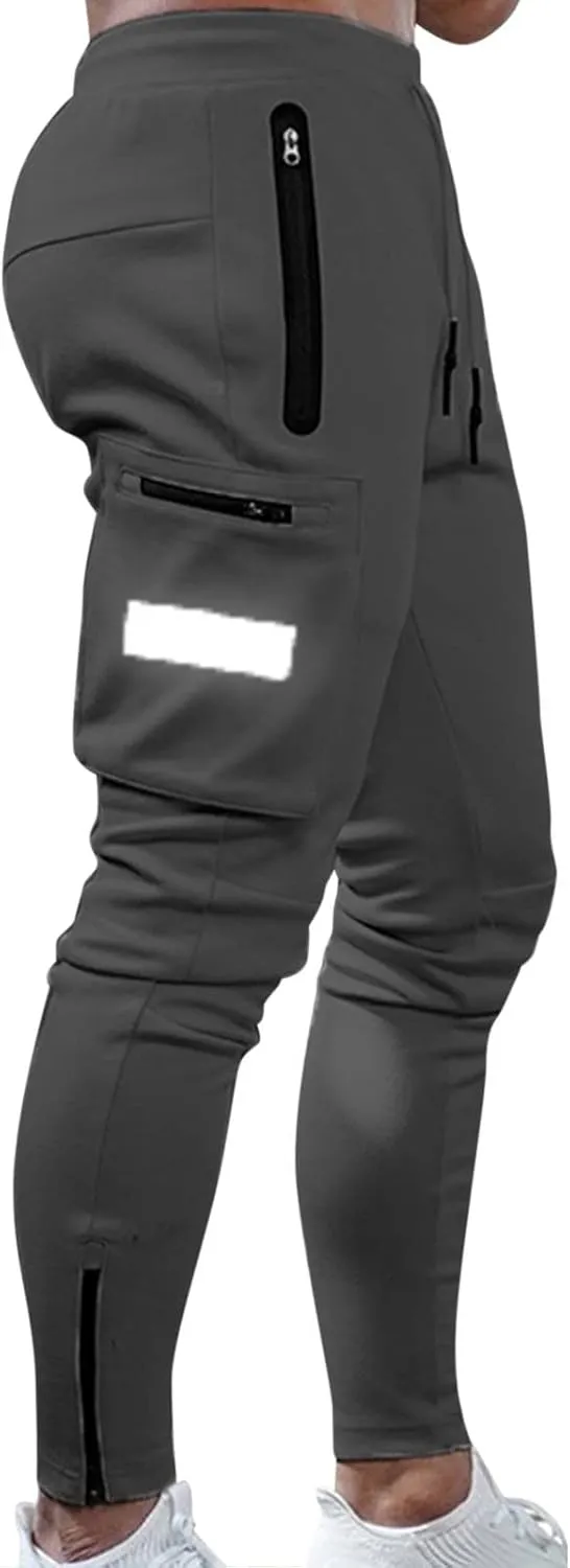 Cargo Pants for Men Big and Tall, Fit Lightweight Joggers for Men Track Pant Men's Jogging Pants Hiking Sweat Pants