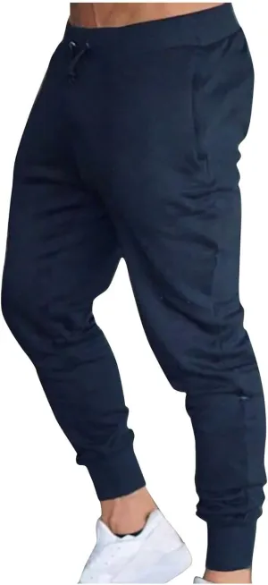 Cargo Trousers for Men Pants Casual Drawstring Athletic Jogger Sports Outdoor Trousers Mens Active Fleece Athletic