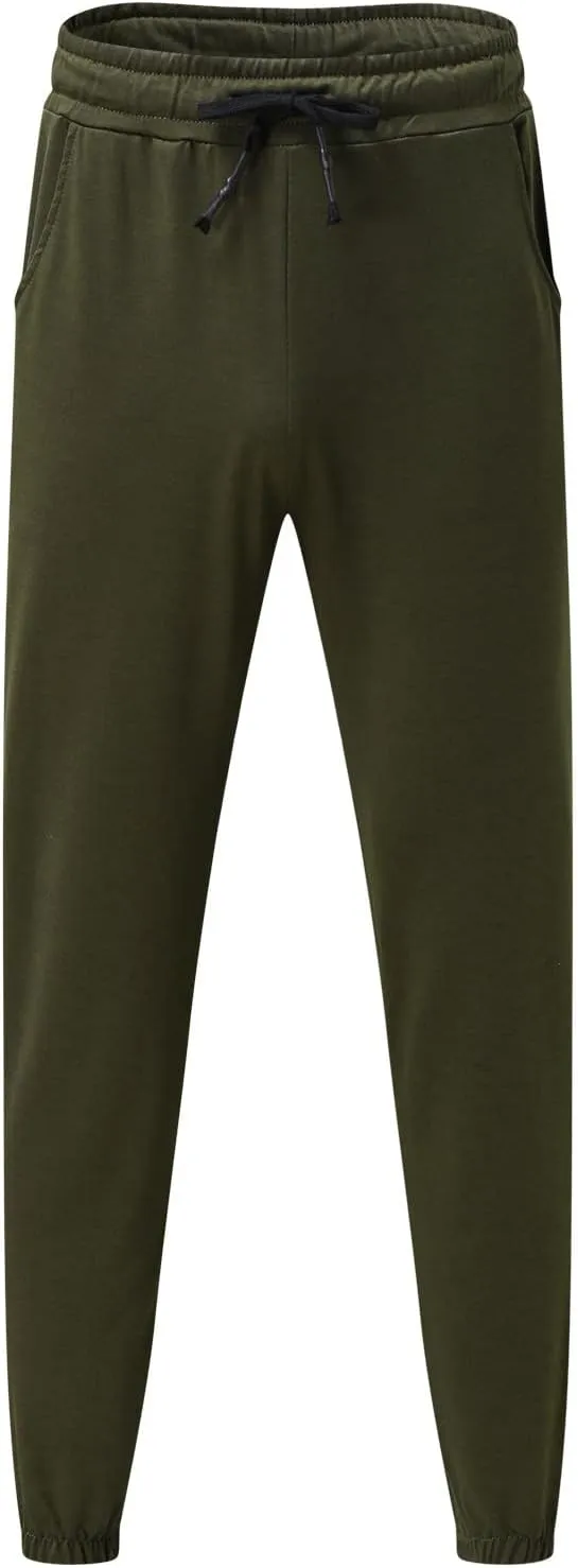 Cargo Trousers for Men Pants Drawstring Sports Trousers Men's Casual Cargo Pants Loose Fit Jogger Sweatpants Tactical