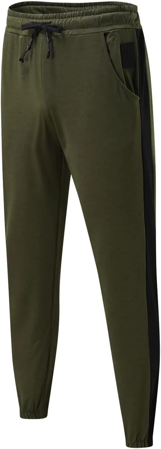 Cargo Trousers for Men Pants Drawstring Sports Trousers Men's Casual Cargo Pants Loose Fit Jogger Sweatpants Tactical