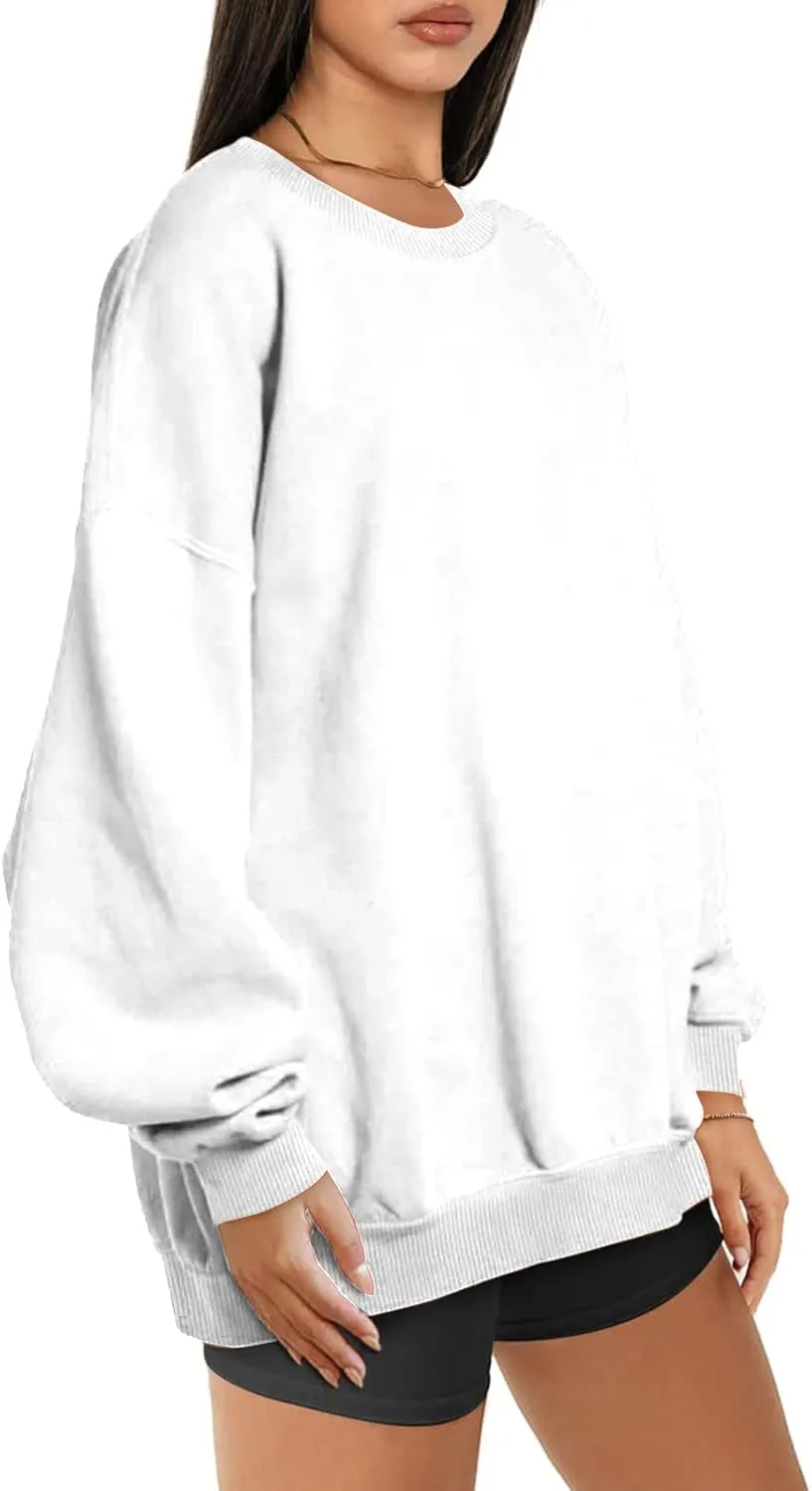 Ceboyel Womens Oversized Sweatshirts Fall 2023 Pullover Sweater Comfy Crewneck Hoodies Trendy Vintage Y2K Clothes Outfits