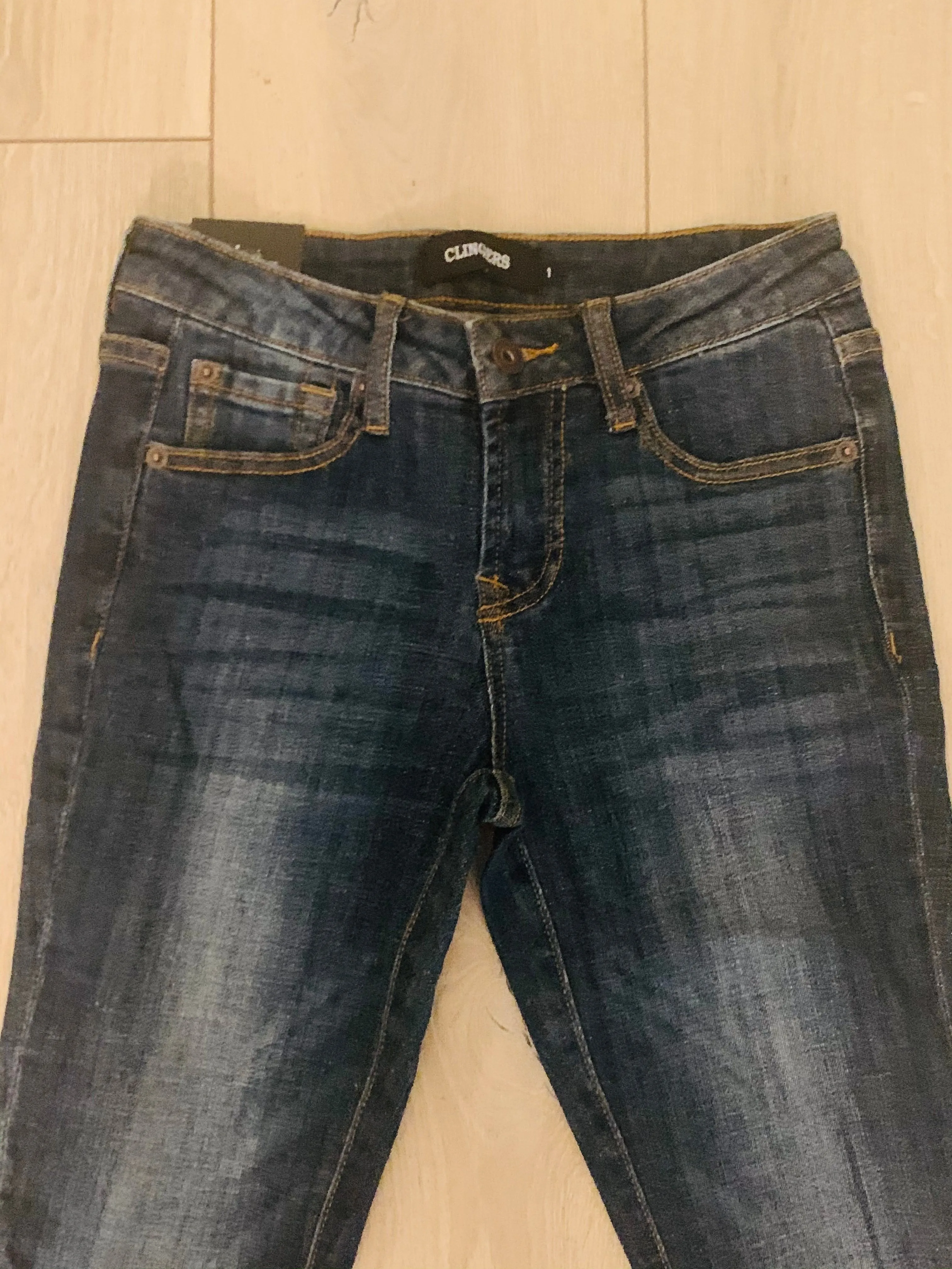 Dark Denim Wash Cut Offs