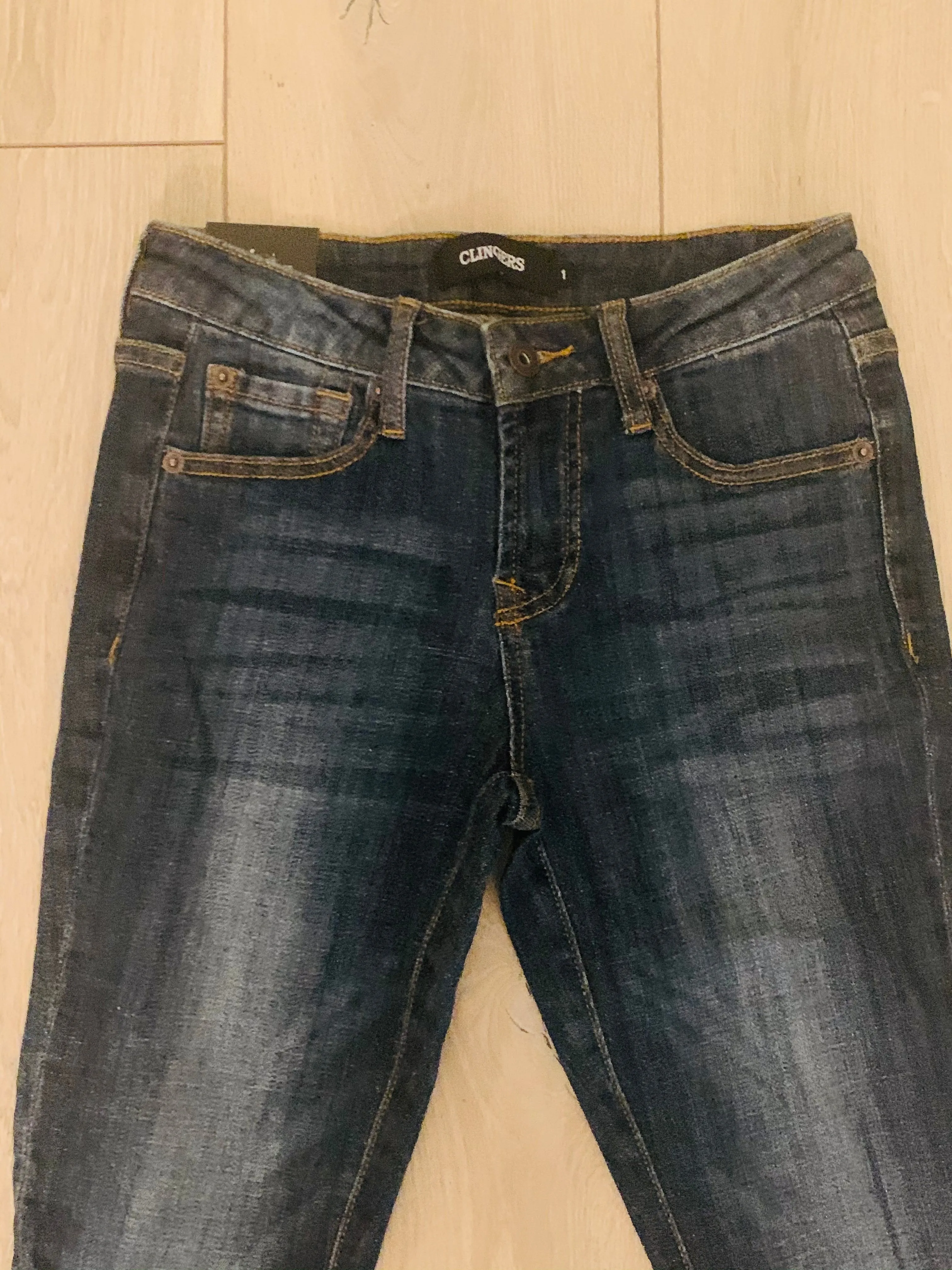 Dark Denim Wash Cut Offs