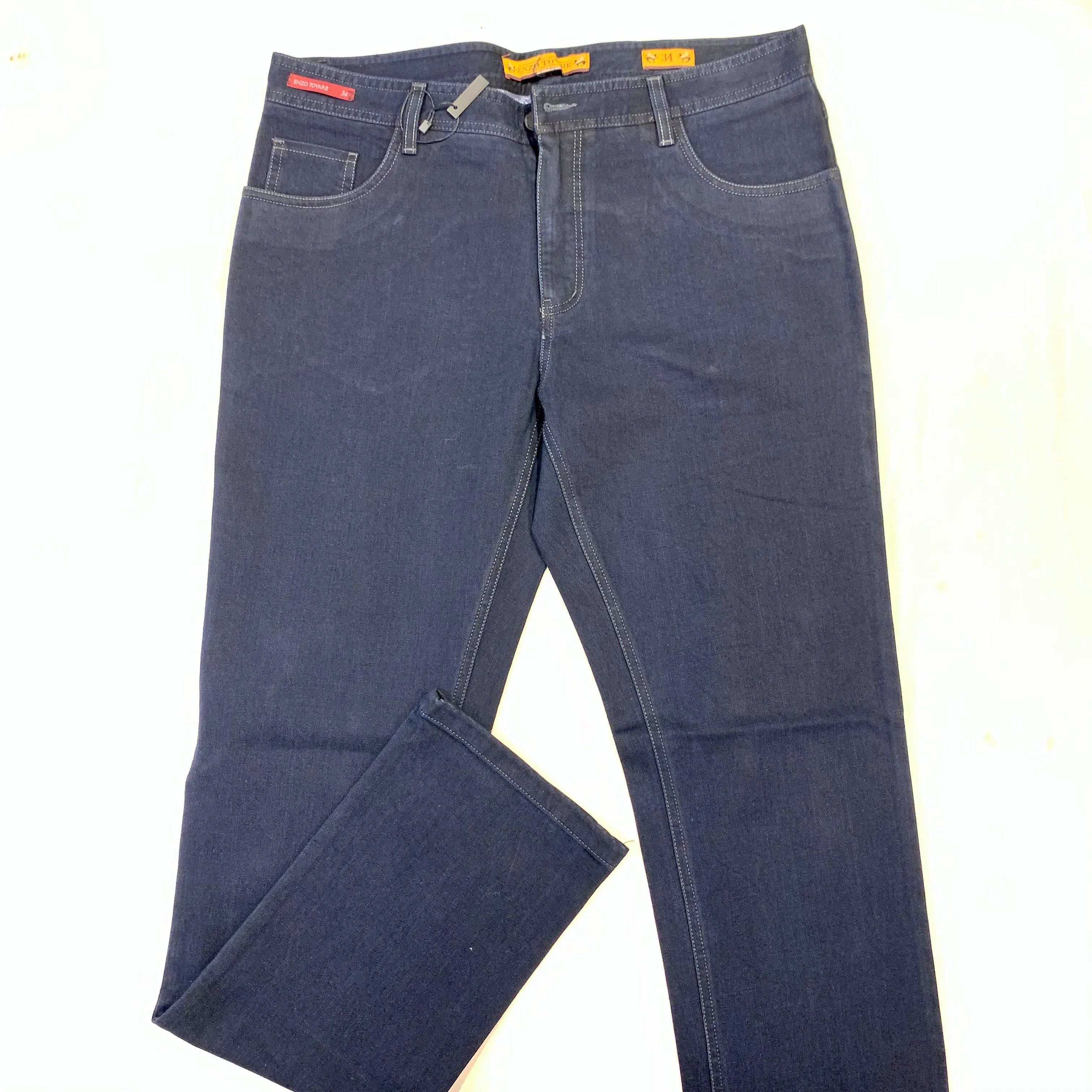 Enzo Alpha-274 Dark Blue High-end Pants