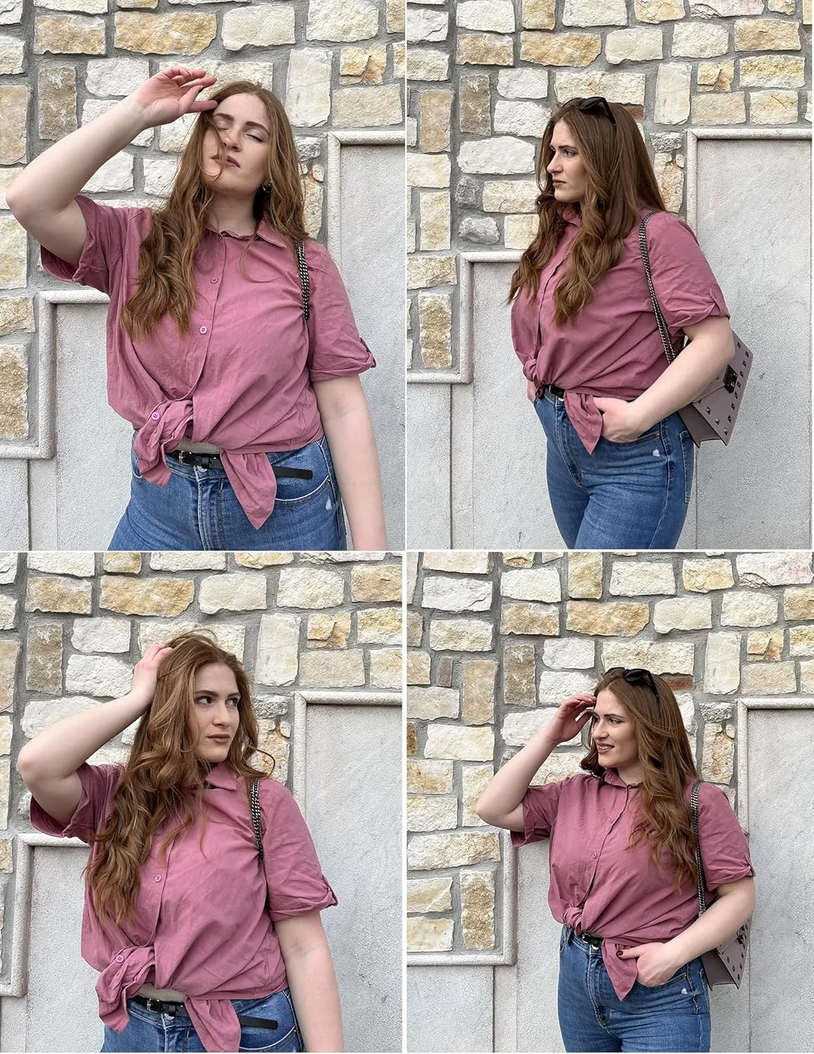 IN'VOLAND Womens Plus Size Linen Button Down Shirts Short Sleeve Cotton Casual Collared Shirt V Neck Summer Blouses Tops