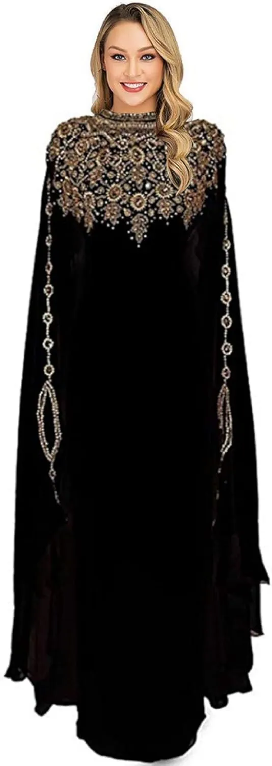 Kaftan Maxi Dress Evening Gowns Evening Dresses Wedding Cocktail