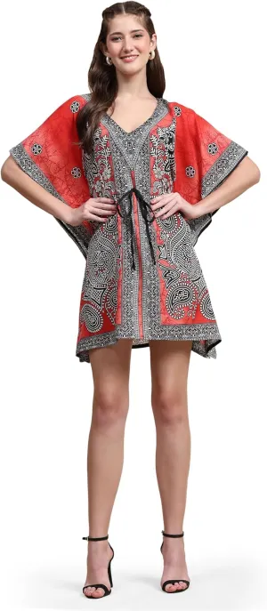 Kaftan New Years Dresses for Women Plus Size Midi Beach Cover up Caftans for Women Free Size