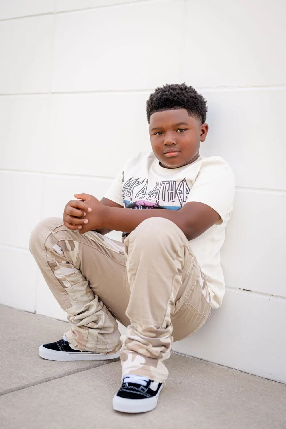 Kids Stacked Carlsbad Denim (Sand Camo)