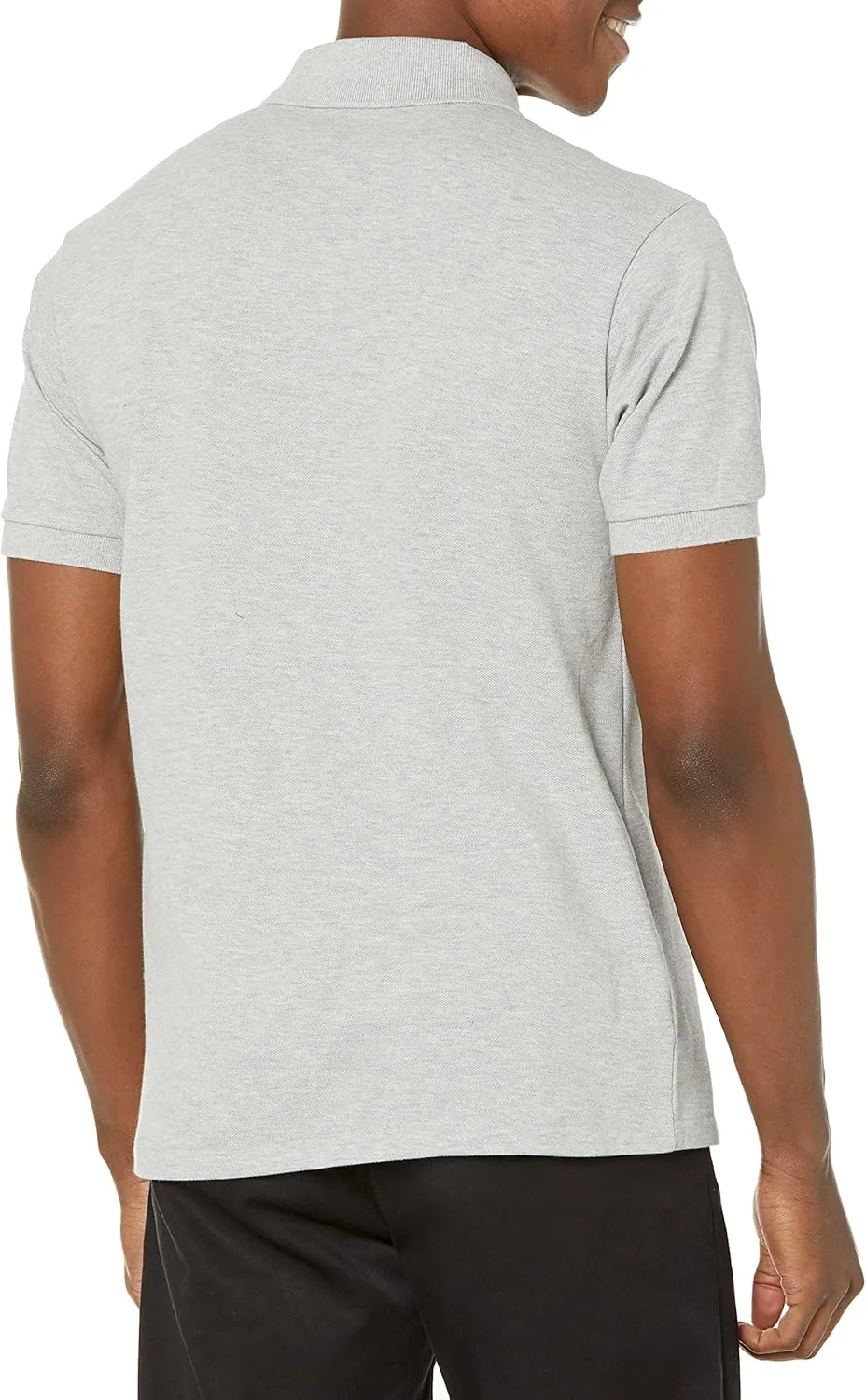 Lacoste Men's Short Sleeve Pima Jersey Interlock Regular Fit Polo Shirt