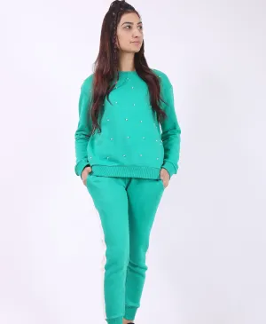 Ladies Pearls Activewear (Royal Green)