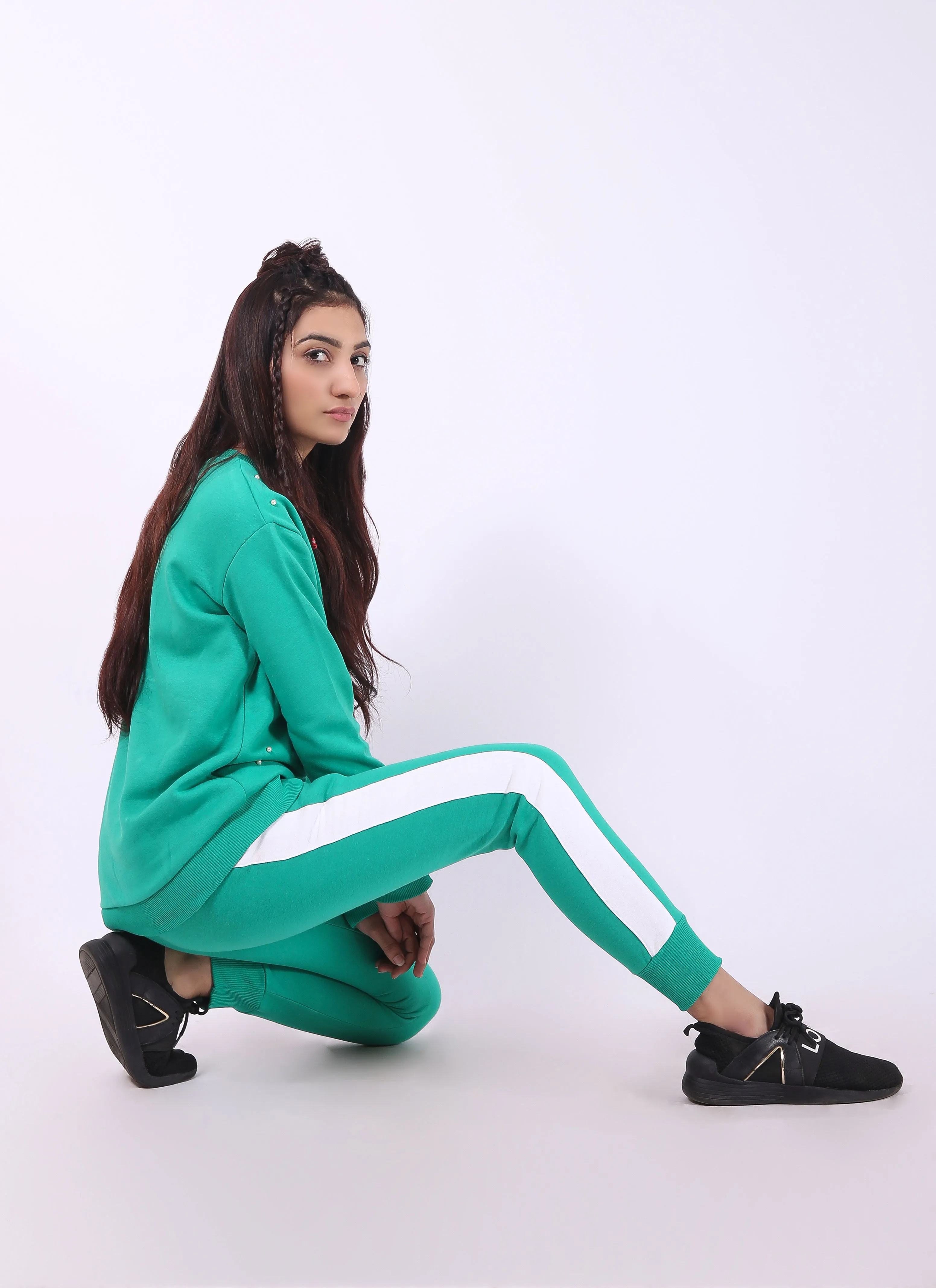 Ladies Pearls Activewear (Royal Green)