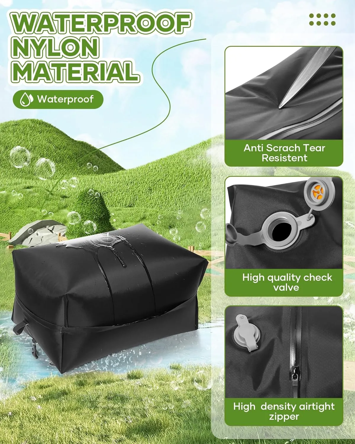 Large Vacuum Seal Bags for Clothing,Travel Pack Vacuum Kit,Compression Bag with Waterproof Zipper,Space Saver Bag for Suitcases BackpackBlack 1PC Pump24L