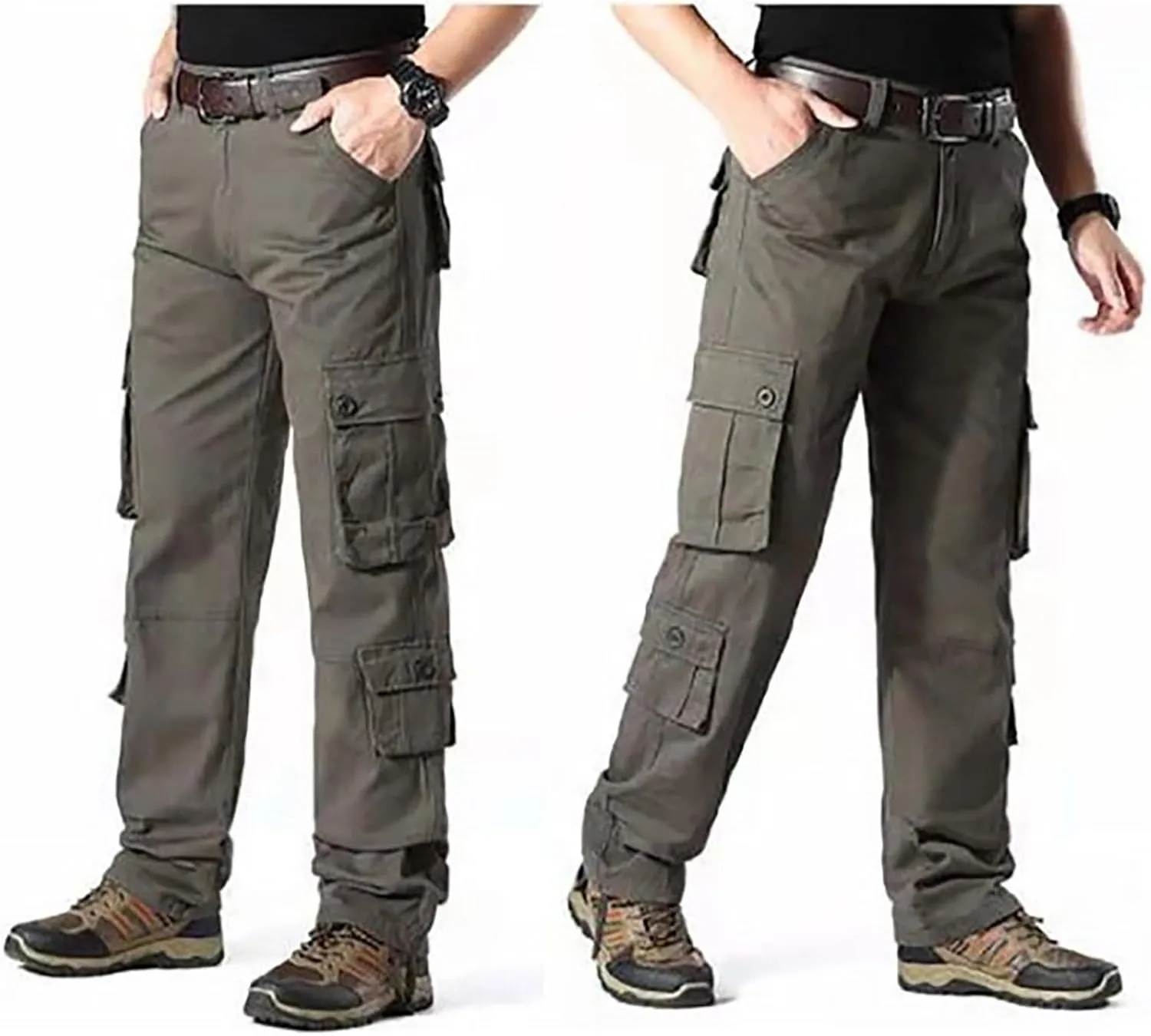 LCMTWX Mens Athletic Pants Men Sport Casual Elastic Joggings Pockets Baggy Men's Casual Pants Sweat Pants for Mens White