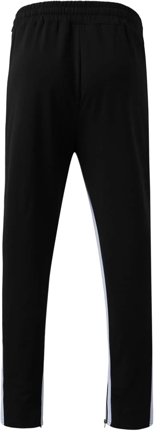 Mens Workout Cargo Sweatpants Casual Pants Drawstring Sweat Jogging Cargo with Pockets Joggers Long Sports Active for