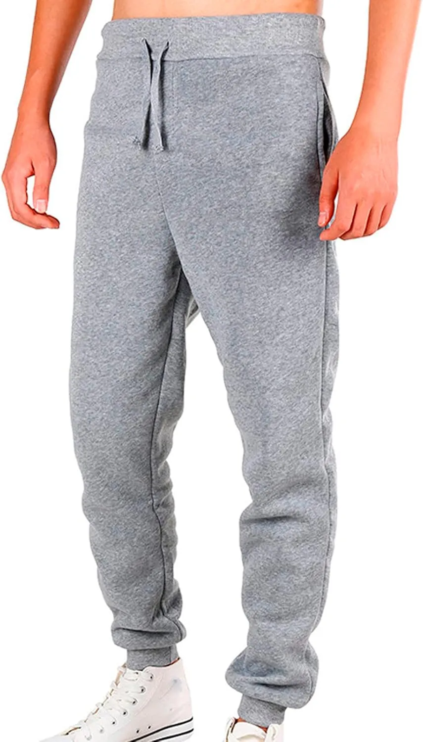 Mens Workout Cargo Sweatpants Jogger Sweatpants for Men Men's Fleece Lounge Pants Mens Fleece Active Athletic Workout