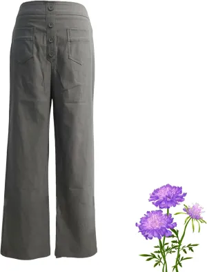 Miracharm Pants, Puliam Pant for Women, Flexipants - Women's Casual High Waist Stretch Trousers with Pockets