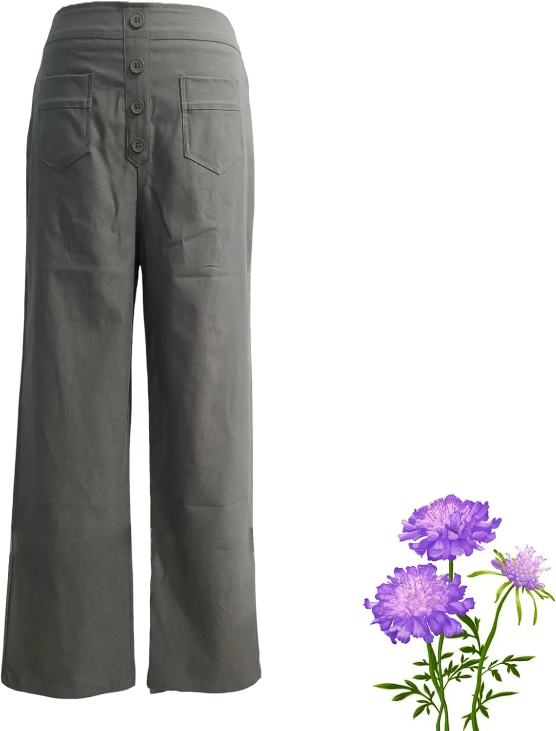 Miracharm Pants, Puliam Pant for Women, Flexipants - Women's Casual High Waist Stretch Trousers with Pockets