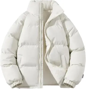 Niiyyjj Winter Men Plus Cashmere Cotton Padded Jacket Men's Casual Thick Warm Large Size Coats