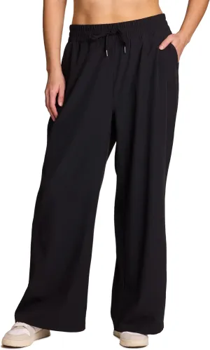 RBX Active Women's Plus Size Wide Leg Pant, Lightweight Relaxed Fit Quick Dry Weekend Pant with Pockets