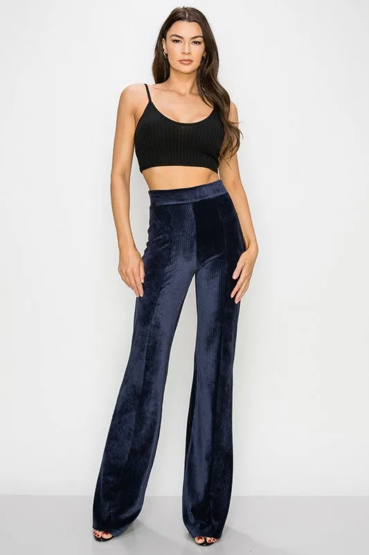 Soft Corduroy High Waisted Stretchy Pants