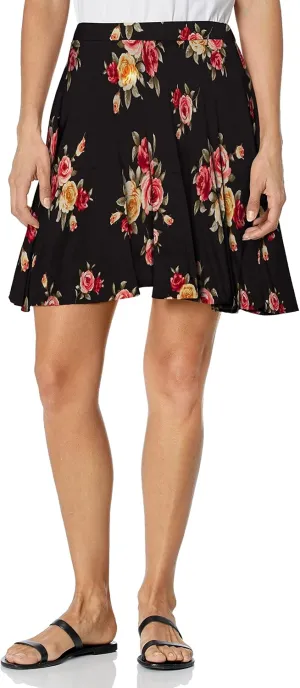 Star Vixen Women's Full Short Ponte Knit Skater