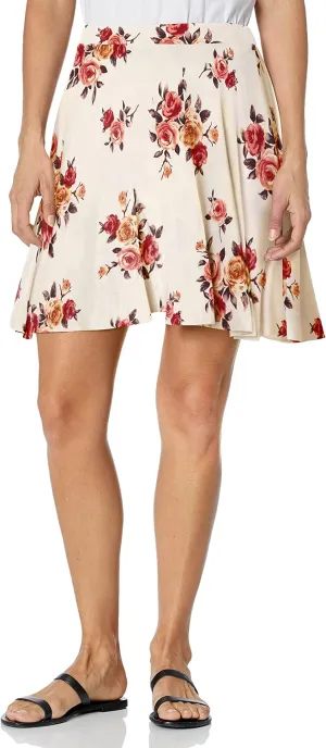 Star Vixen Women's Full Short Ponte Knit Skater