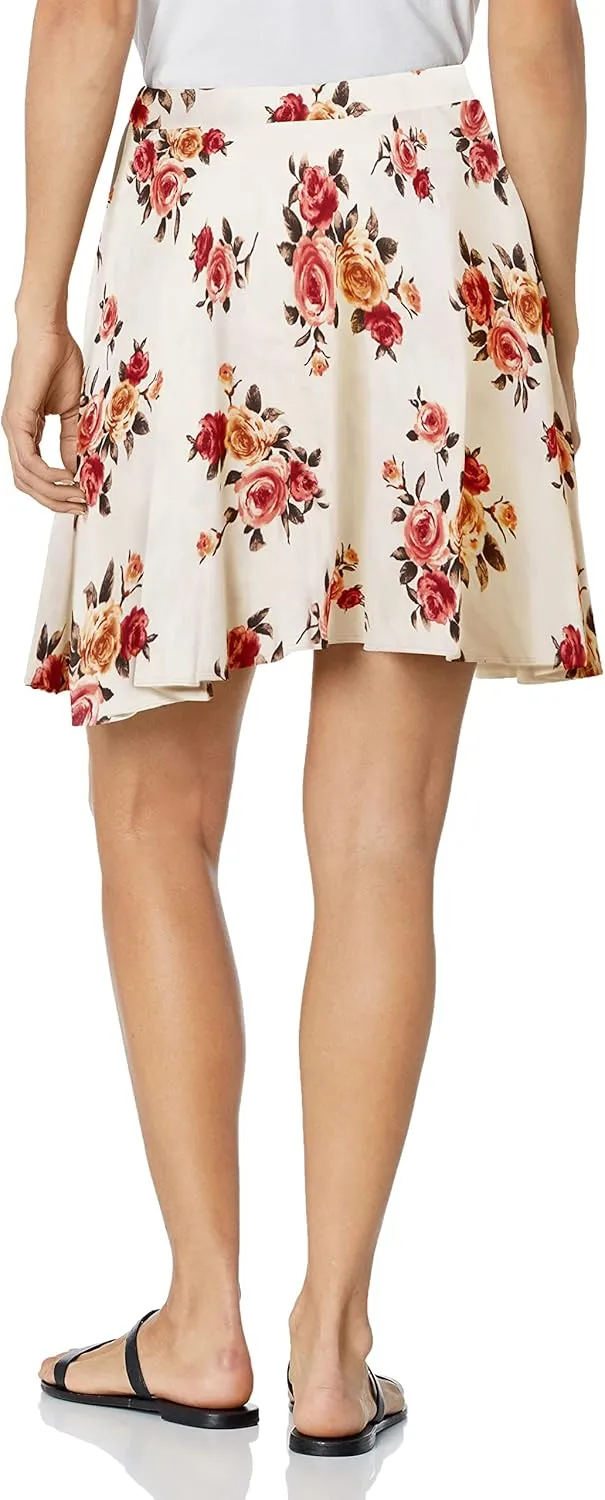 Star Vixen Women's Full Short Ponte Knit Skater