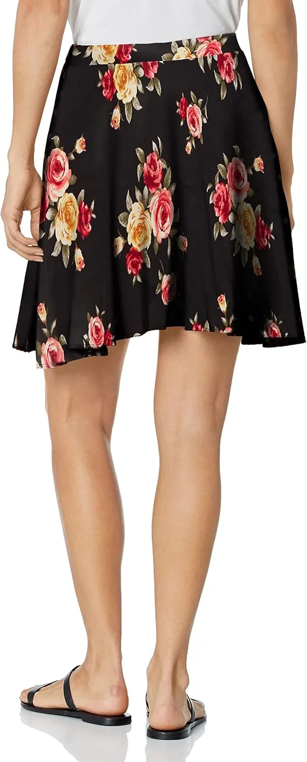 Star Vixen Women's Full Short Ponte Knit Skater