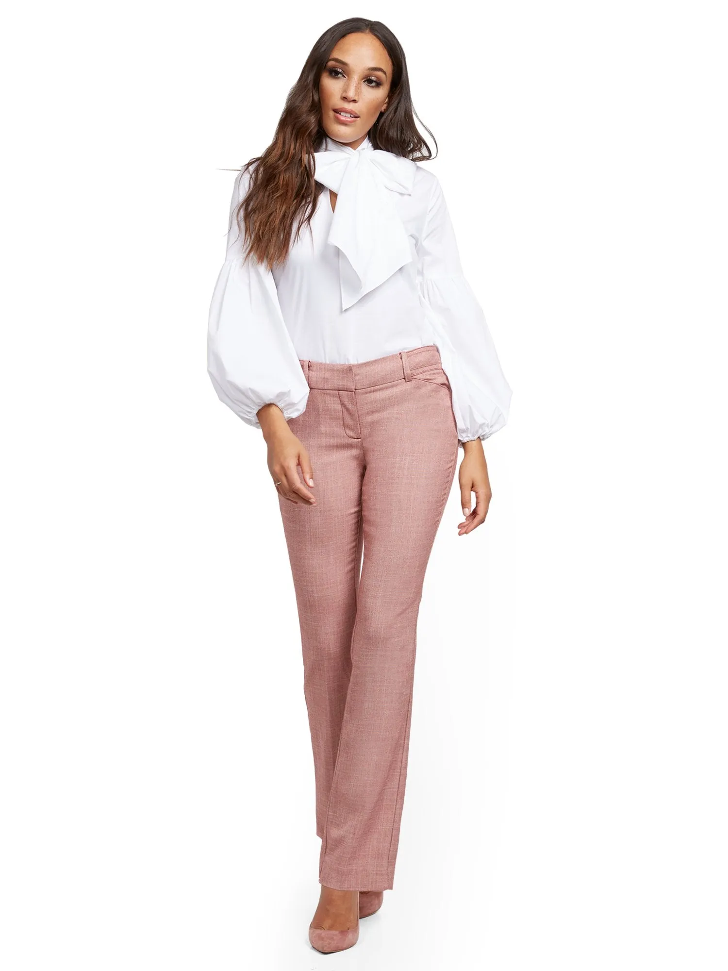 Straight-Leg Pant - Signature Fit - 7th Avenue