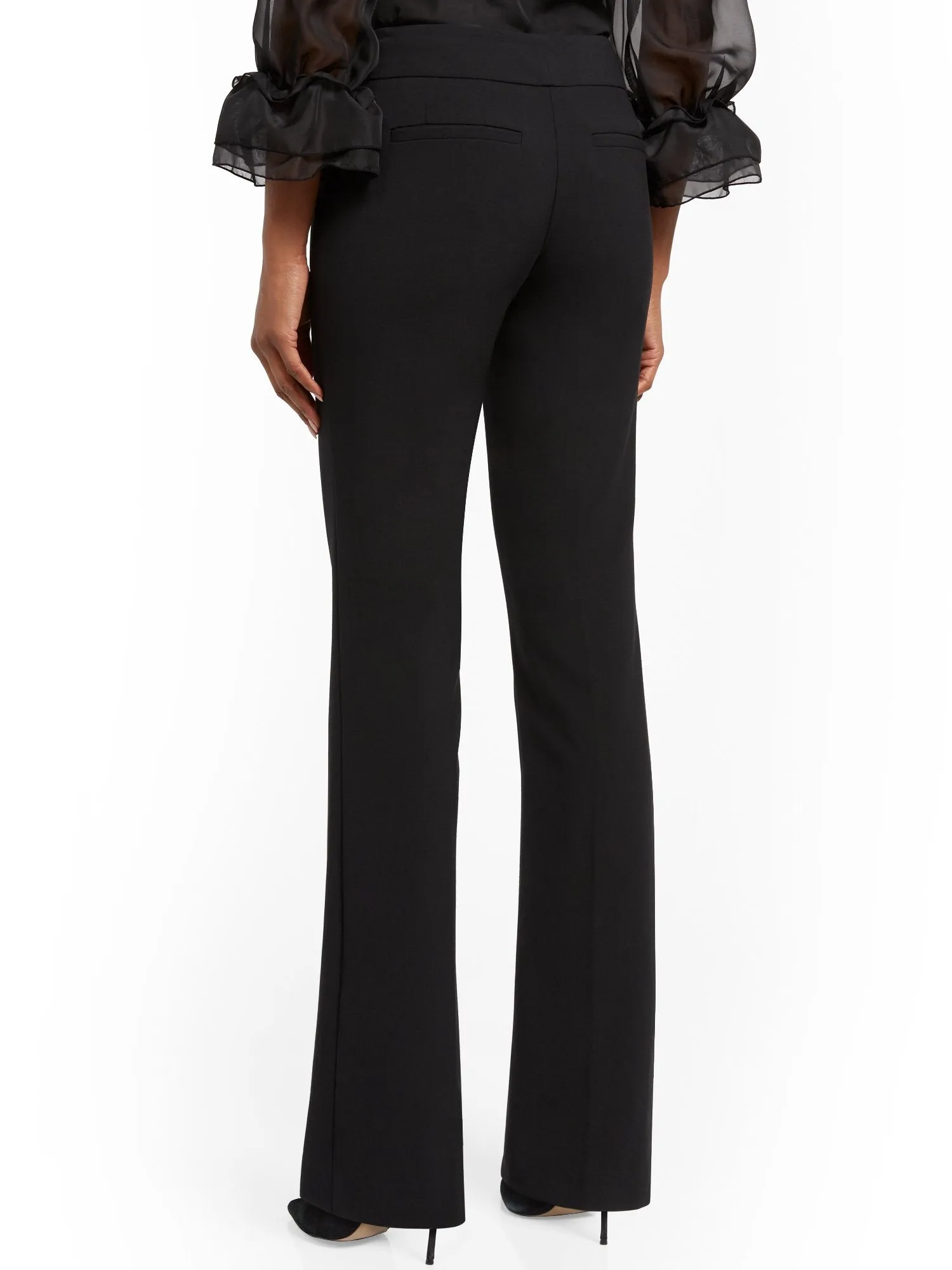 Straight-Leg Pant - Signature Fit - Double Stretch - 7th Avenue