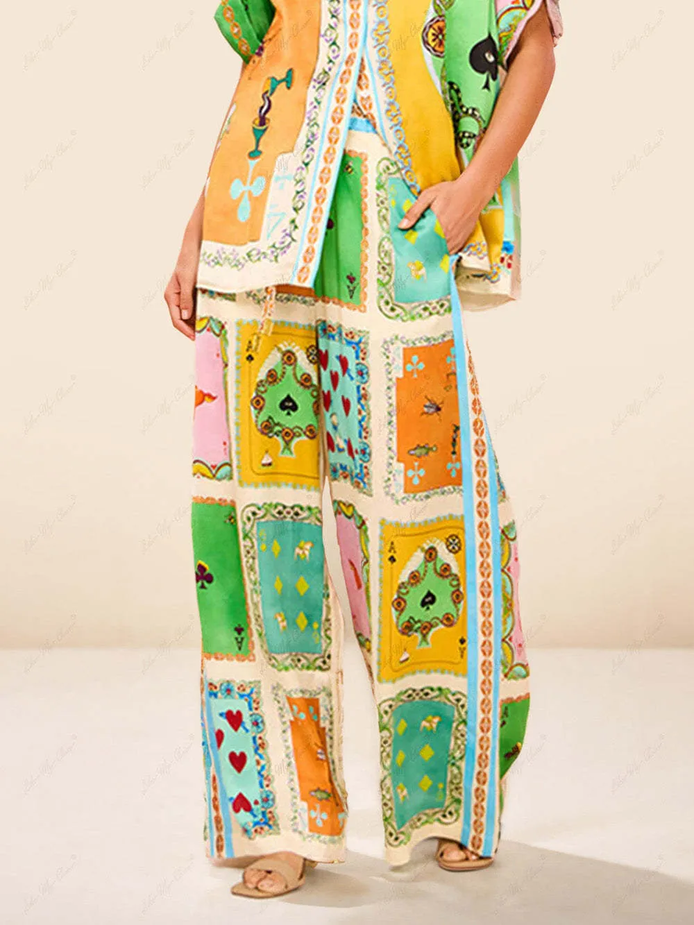 Tahlia - Wildflower Reverie Flowing Trousers
