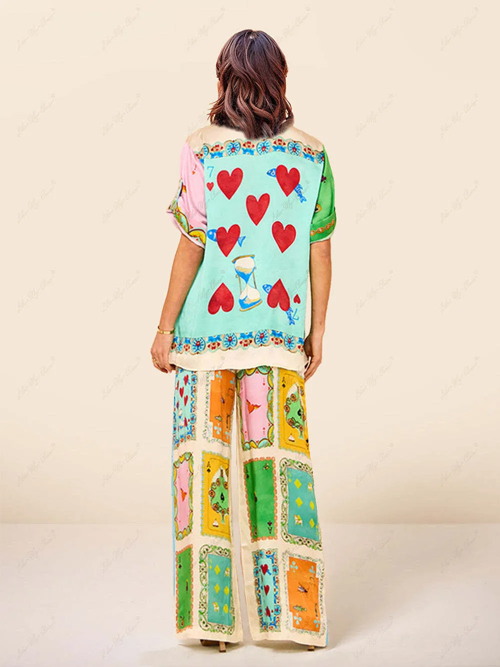 Tahlia - Wildflower Reverie Flowing Trousers
