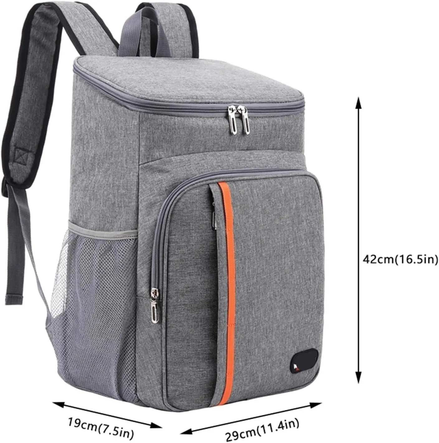 Travel Bag Insulated Backpack Cooler - Waterproof Thermal Bag for Beach, Travel, and Camping Lightweight Portable Lunch Backpack for Men and Women(Blue)