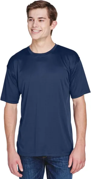 UltraClub Men's Cool & Dry Basic Performance T-Shirt M NAVY
