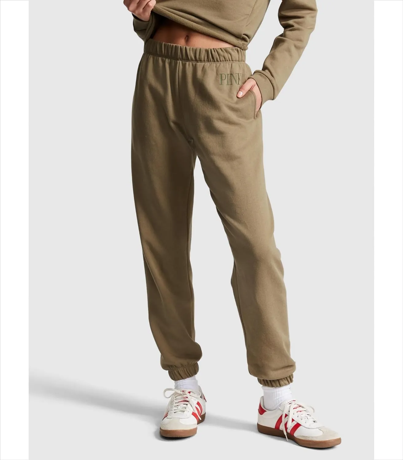 Victoria's Secret Women's Pink Logo Campus Sweatpants, Womens Sweatpants, (XS-XXL)