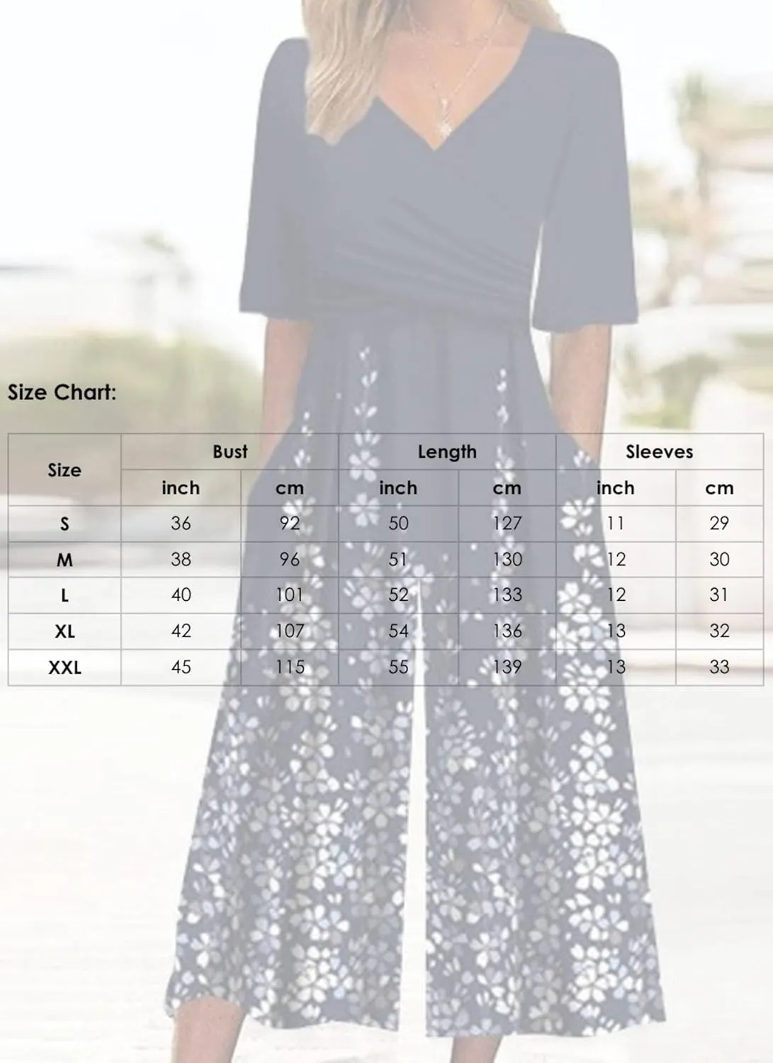 Women's 2025 Jumpsuits Dressy Casual Black One Piece Outfits Half Sleeve V Neck White Floral Print Pants Rompers