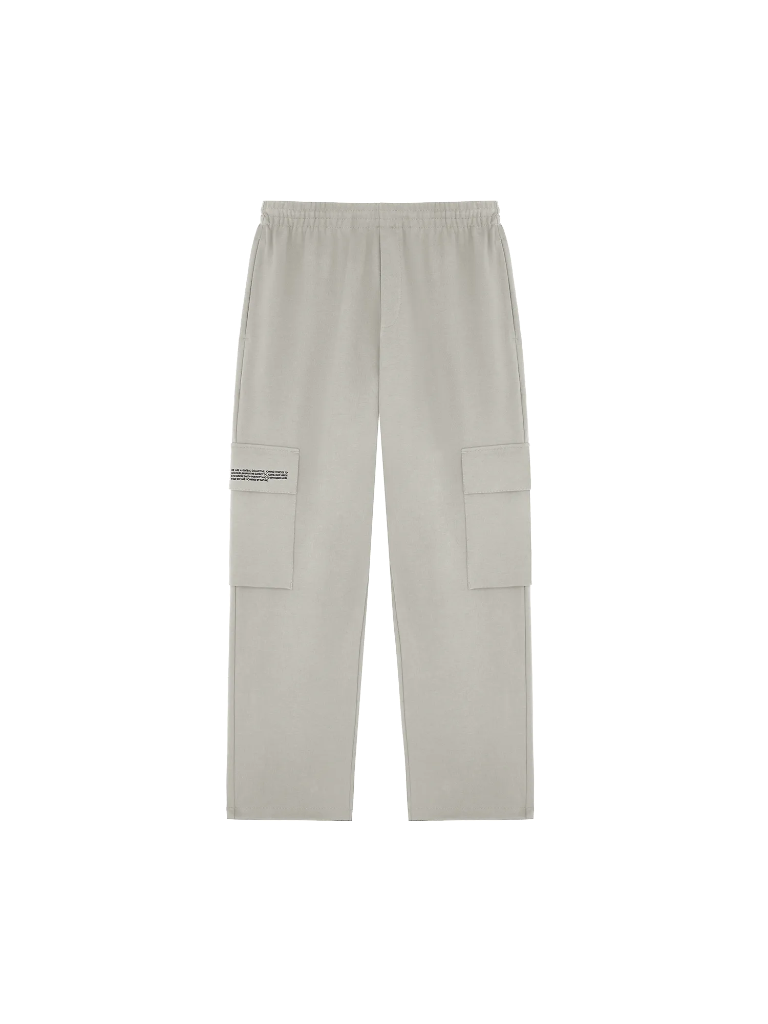 Womens Double Jersey Cargo Track Pantsstone