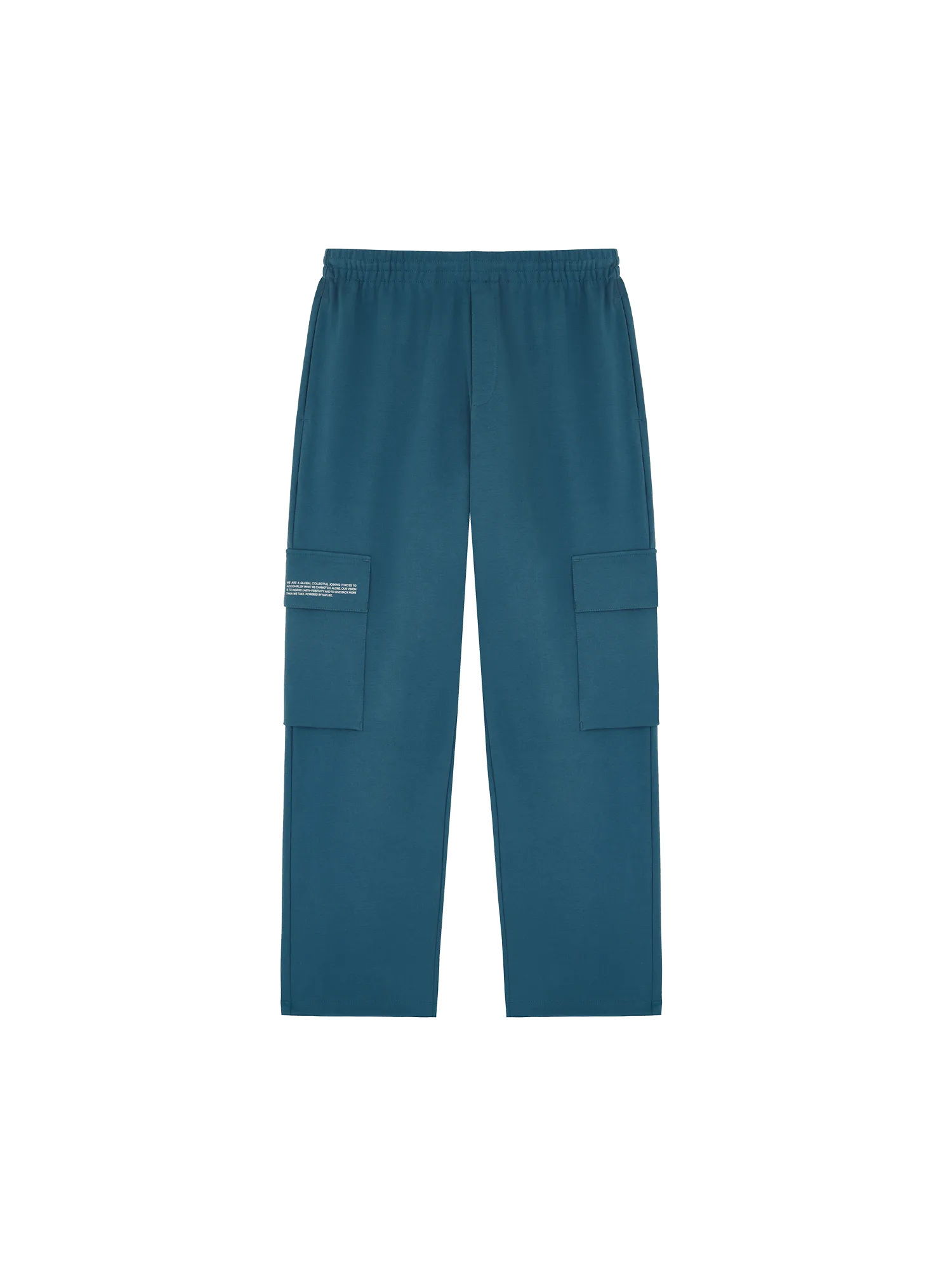 Womens Double Jersey Cargo Track Pantsstorm blue