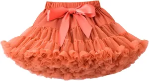 Women's Elastic Waist Chiffon Petticoat Puffy Tutu Tulle Skirt Princess Ballet Dance Under Dress Pettiskirts 2025