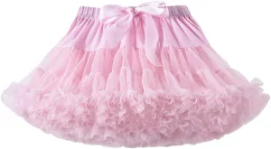 Women's Elastic Waist Chiffon Petticoat Puffy Tutu Tulle Skirt Princess Ballet Dance Under Dress Pettiskirts 2025