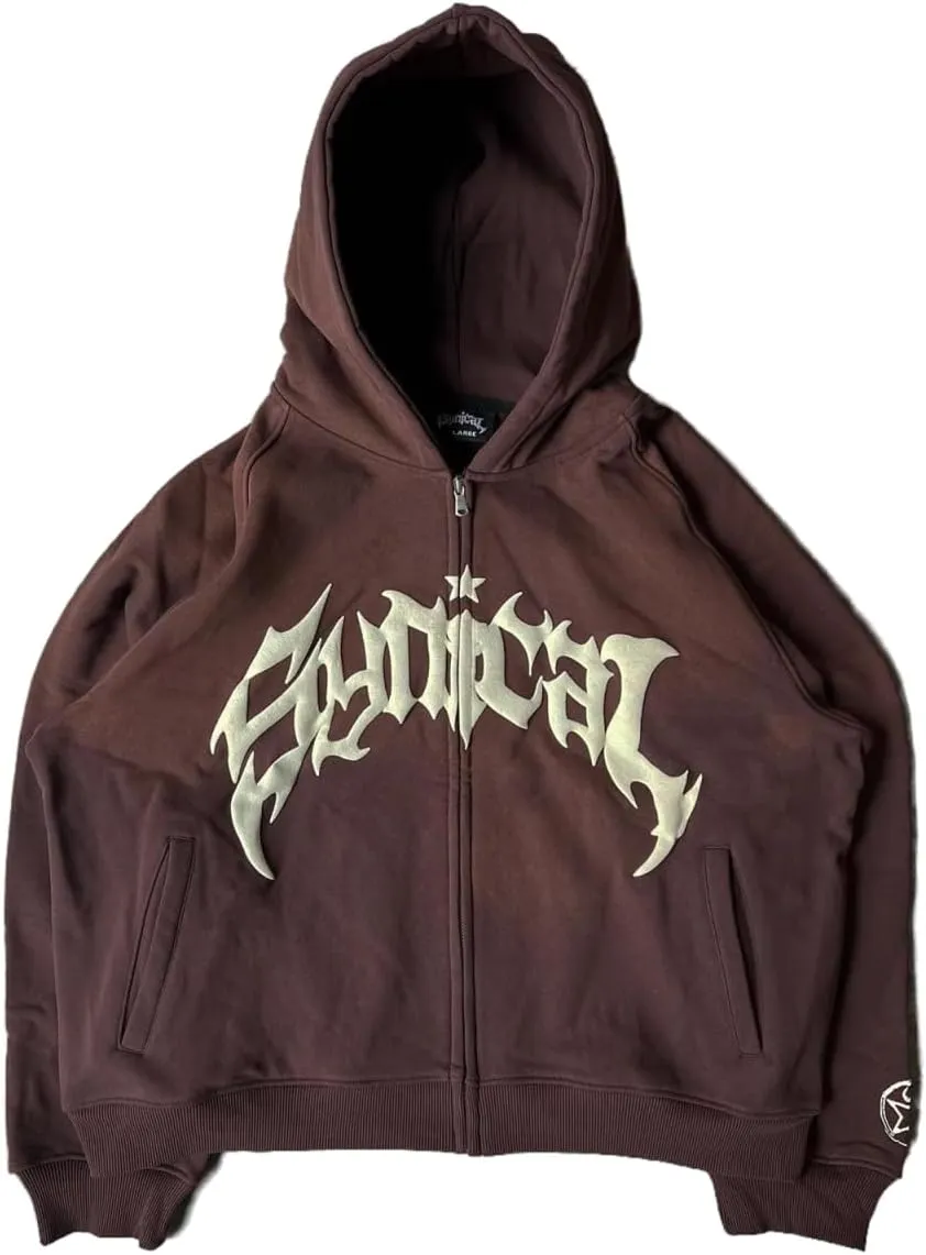 Womens Men Zip Up Hoodies Fashion Y2K Fleece Sweatshirts Pullover Harajuku Graphic Oversized Aesthetic Hoodie Jacket