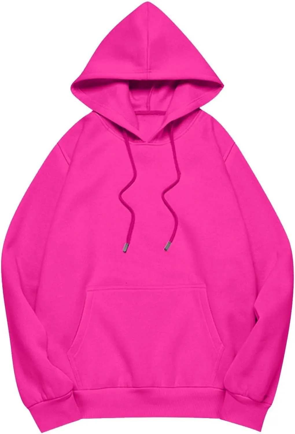 Womens Oversized Hoodie Fall Fashion 2024 Y2k Hoodie Casual Loose Solid Long Sleeve Hooded Sweatshirt with Pockets