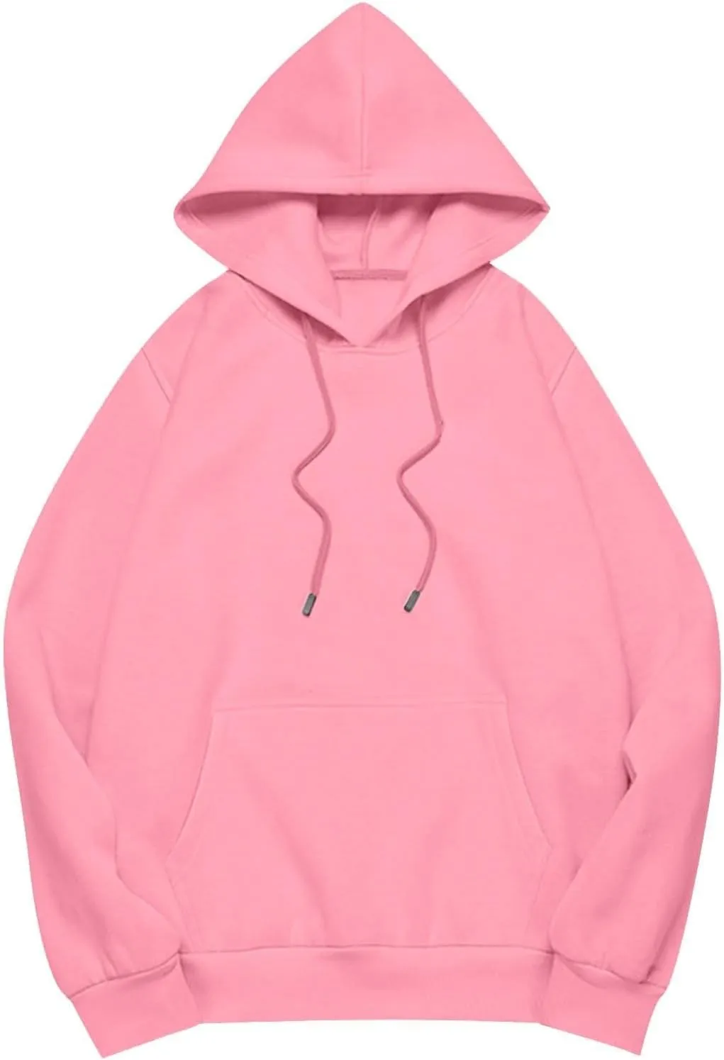 Womens Oversized Hoodie Fall Fashion 2024 Y2k Hoodie Casual Loose Solid Long Sleeve Hooded Sweatshirt with Pockets
